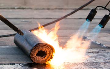 Woodbridge Walk asphalt flat roofing repairs