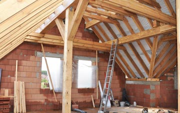 Woodbridge Walk attic trusses